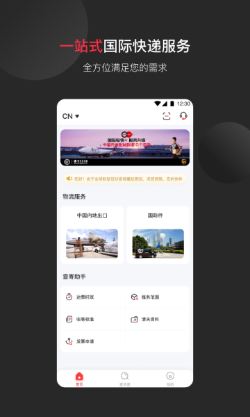 顺丰国际介绍图