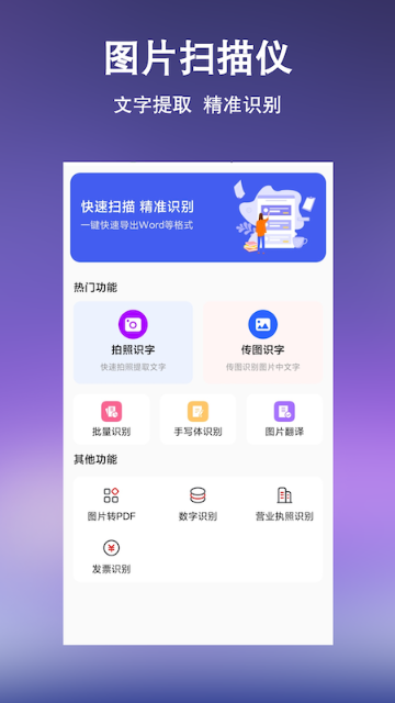 文字提取扫描王介绍图
