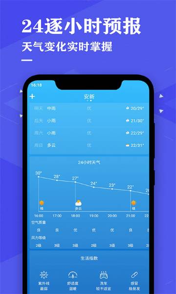 即时天气预报介绍图