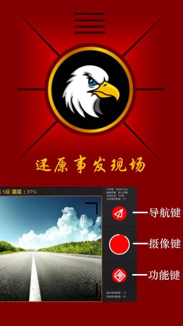 鹰眼行车记录仪介绍图