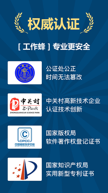 工作蜂相机介绍图