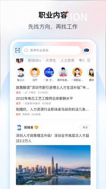 一览职业介绍图
