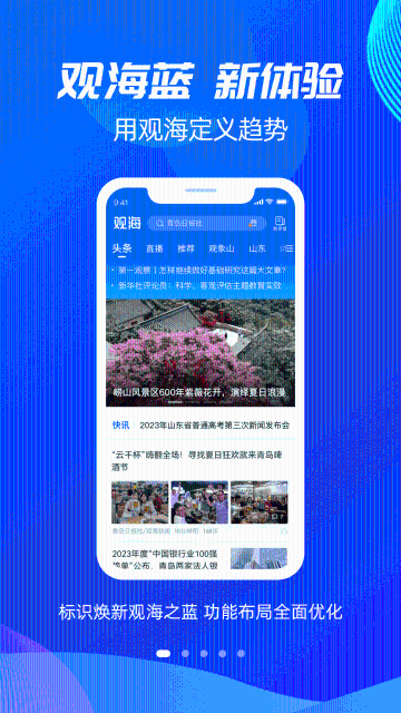观海新闻介绍图